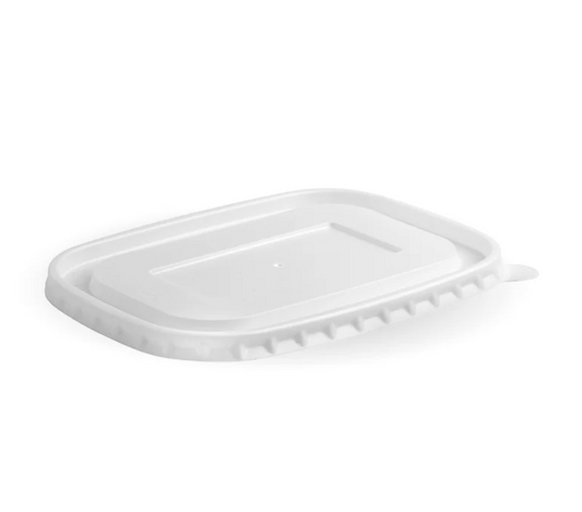 500-1,000ml Kraft Paper BioBoard Takeaway Lid - 300/carton