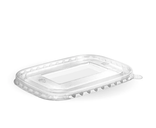500-1,000ml PET BioBoard Takeaway Lid - 300/carton