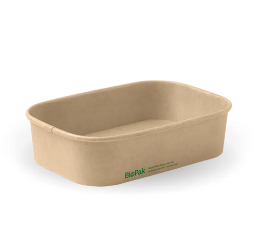 500ml Kraft BioBoard Takeaway Base -  300/carton